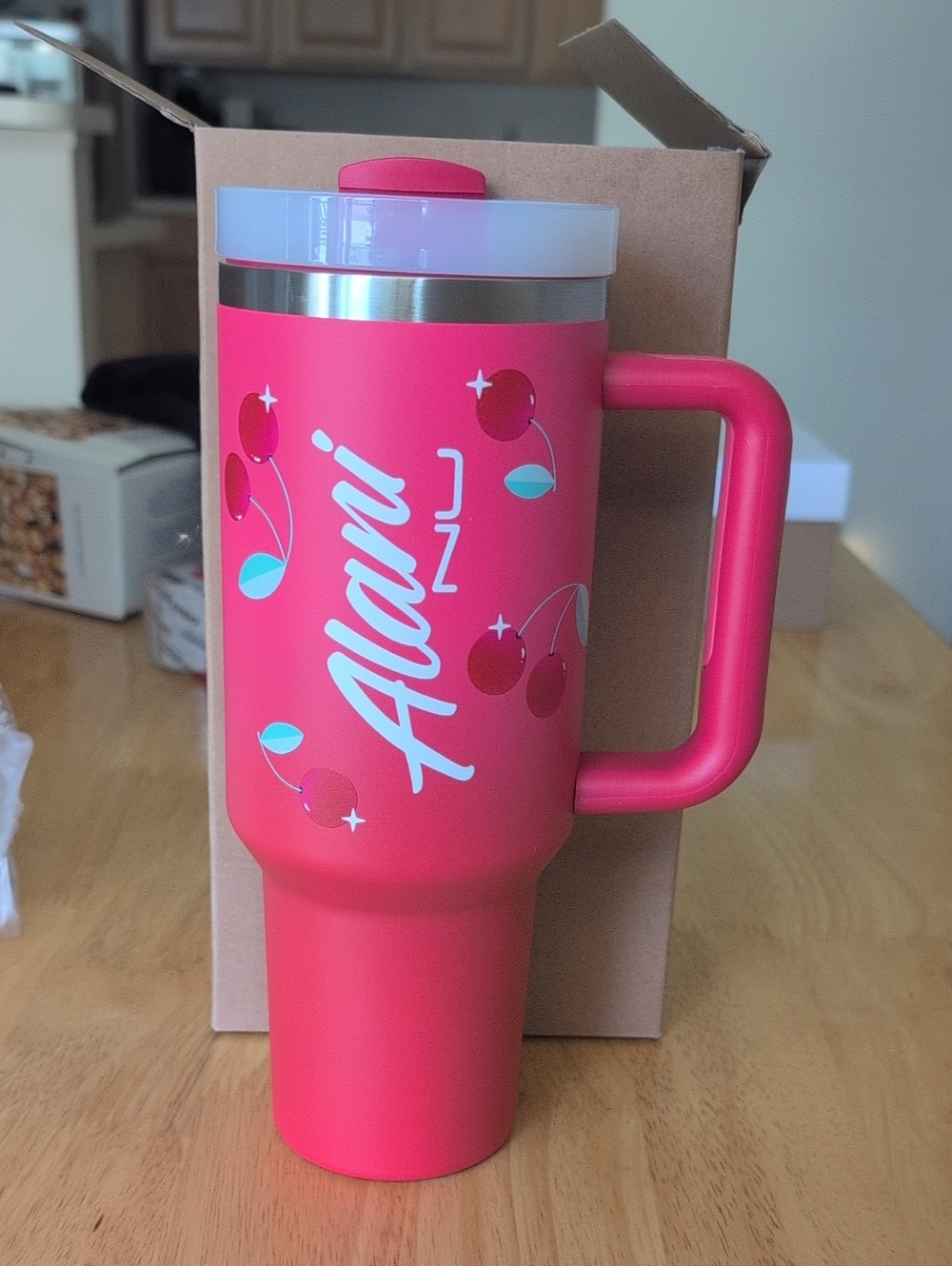 Red/Pink Cherry Tumbler
